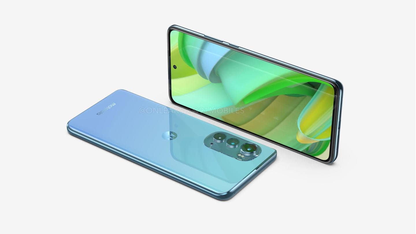 Motorola Edge (2022) specifications, renders surface ahead of launch