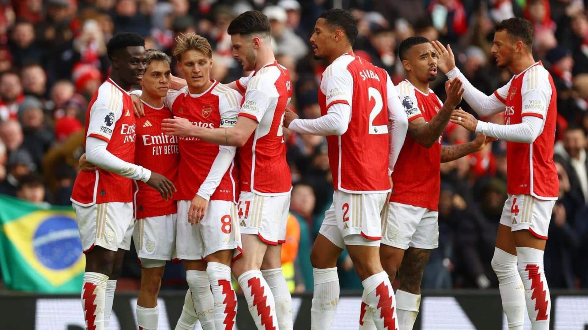 Five-star Arsenal breeze past Crystal Palace: Key stats