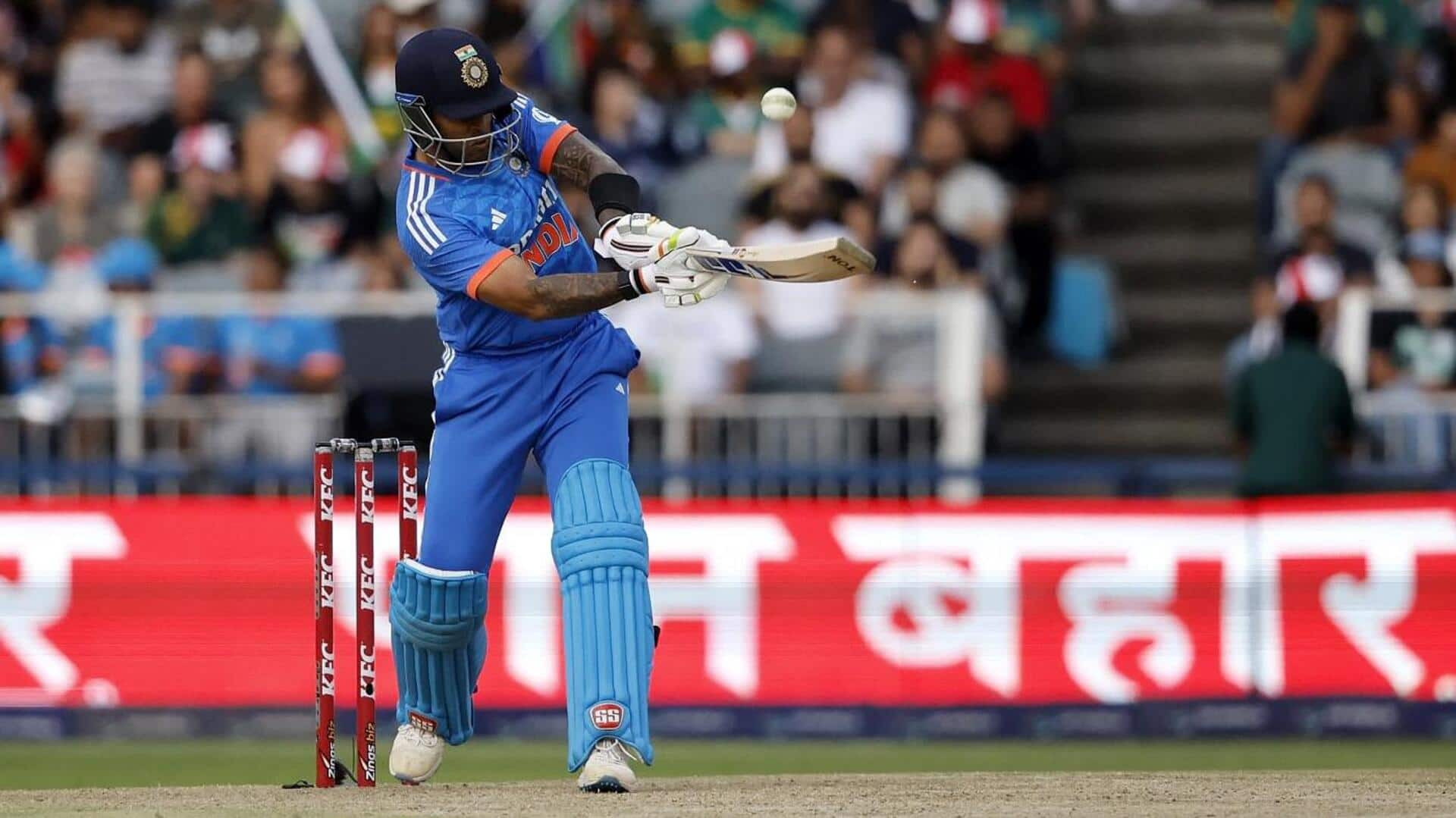 Indian batters with 300+ T20I runs against SA