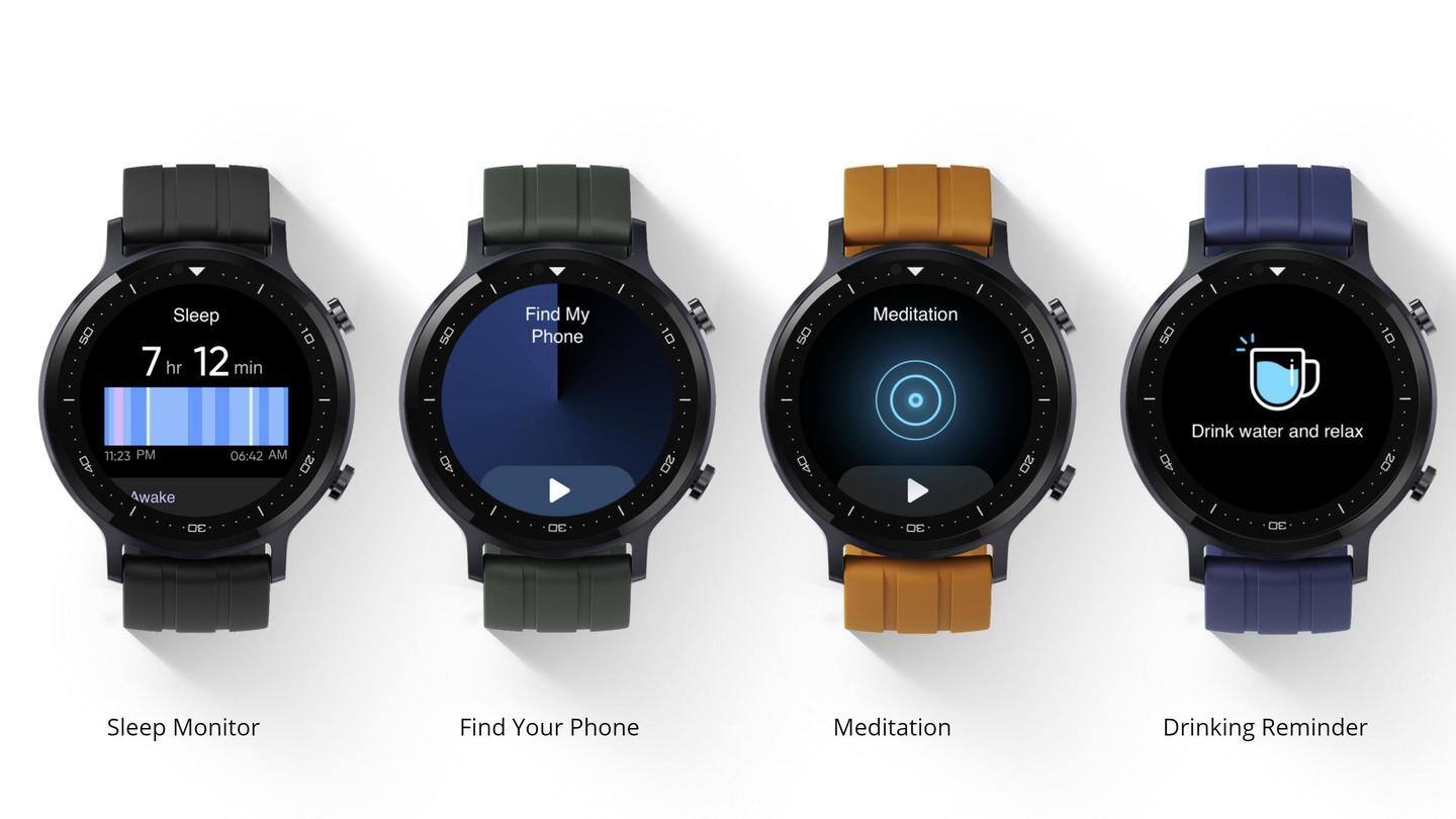 The wearable has 16 sports modes The wearable has 16 sports modes
