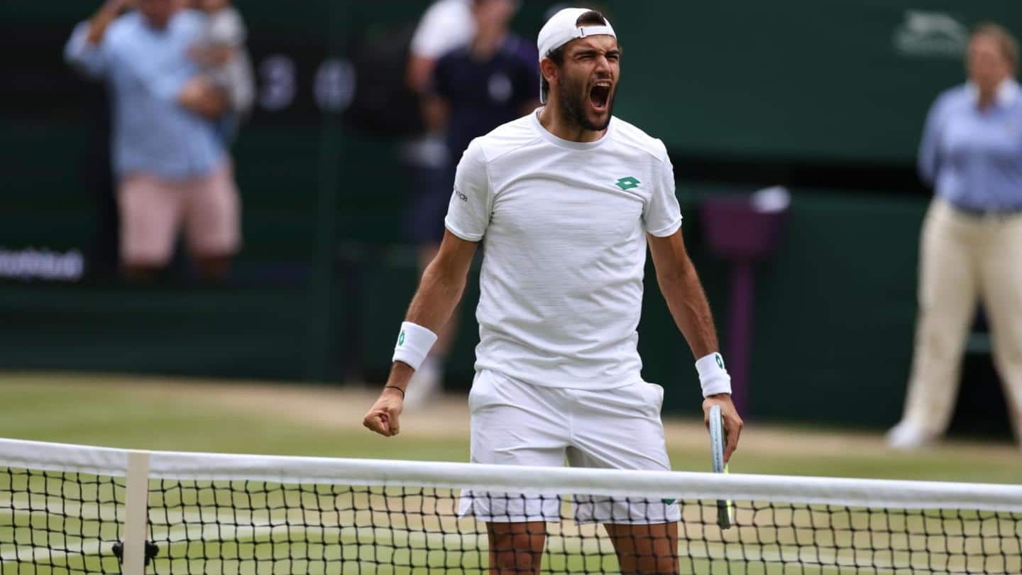 History beckons as Berrettini reaches Wimbledon final History beckons as Berrettini reaches Wimbledon final