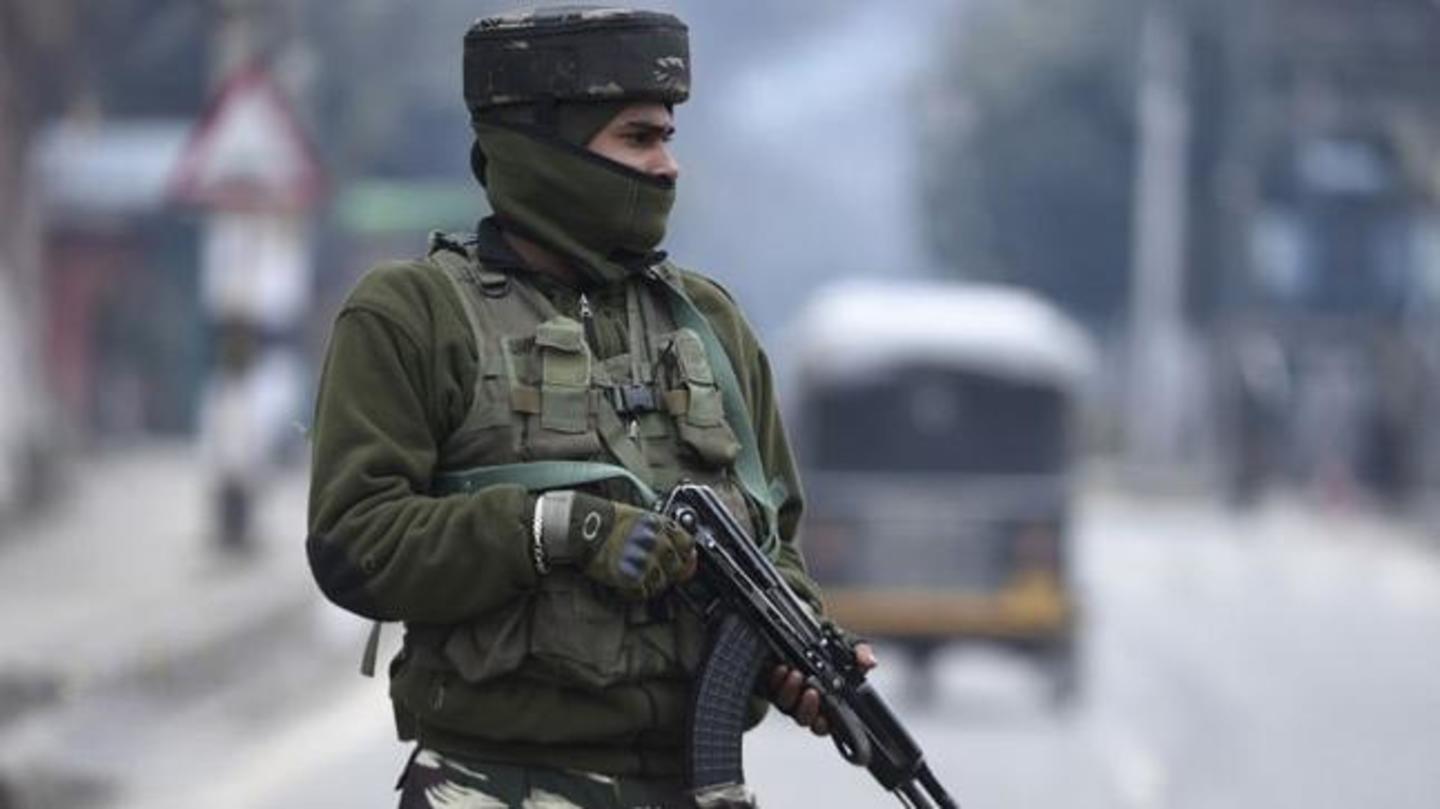 Terrorists had opened fire on search parties Terrorists had opened fire on search parties