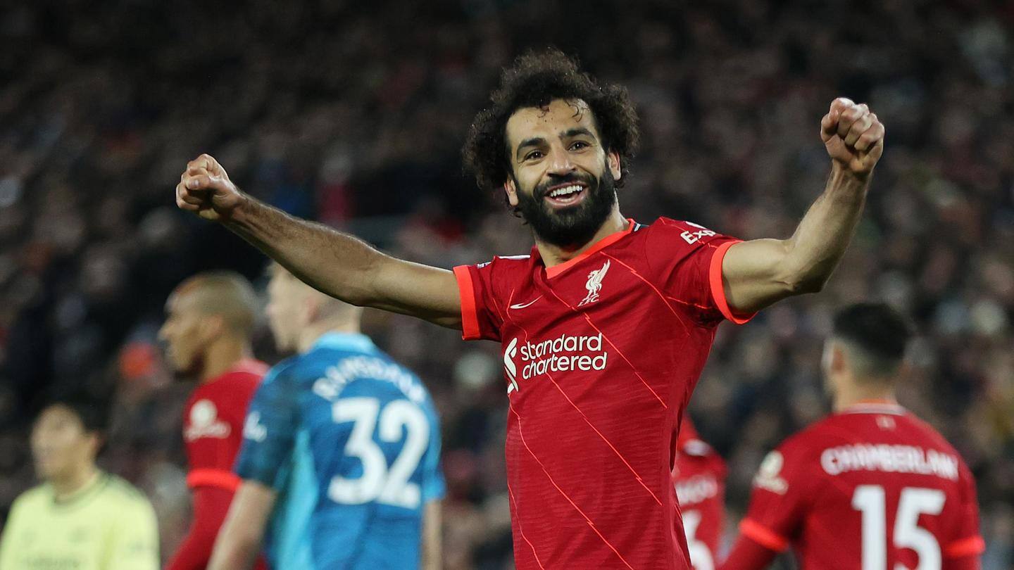 Salah races to 108 PL goals Salah races to 108 PL goals