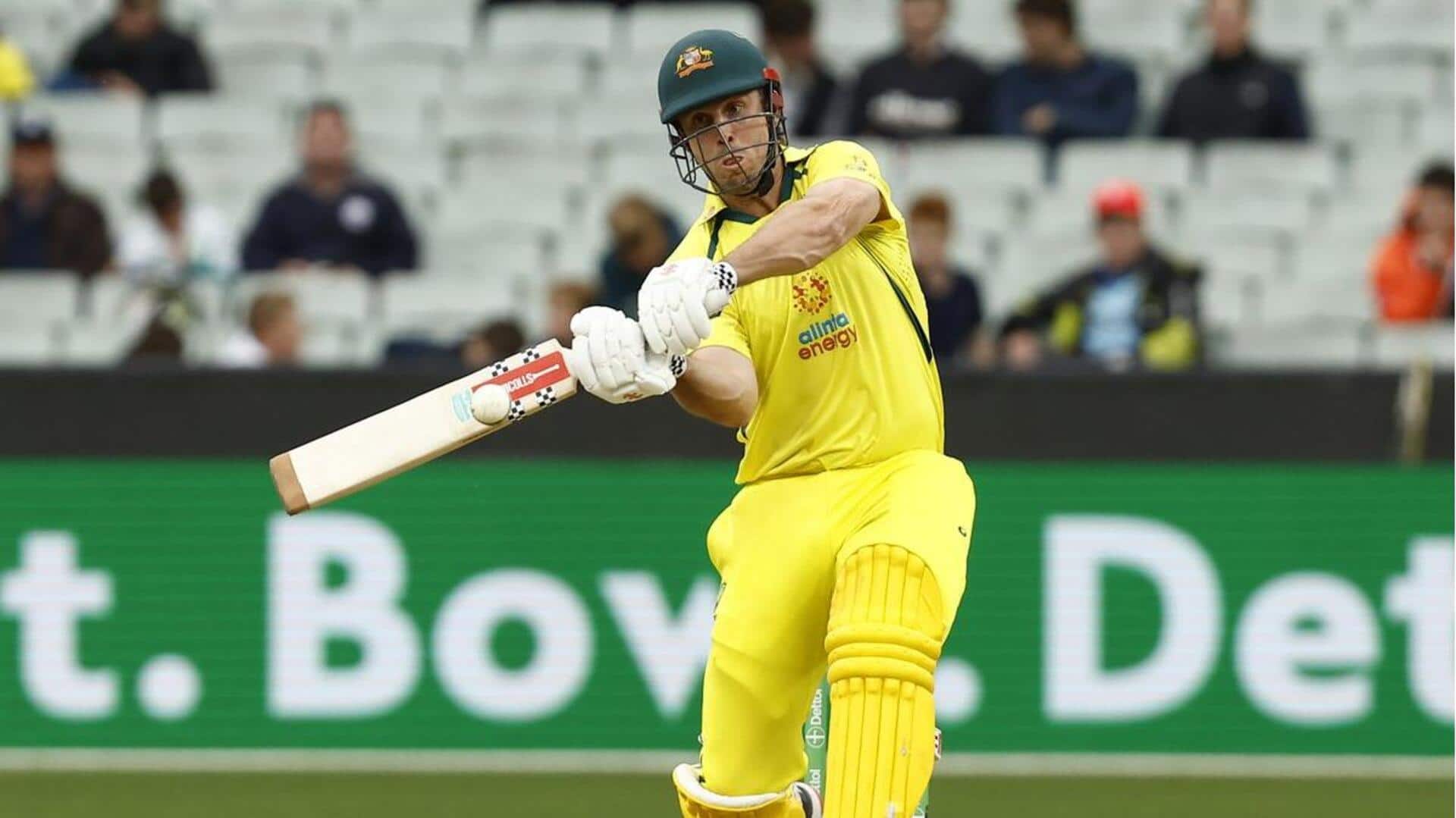Mitchell Marsh hammers his second century in 2023 World Cup
