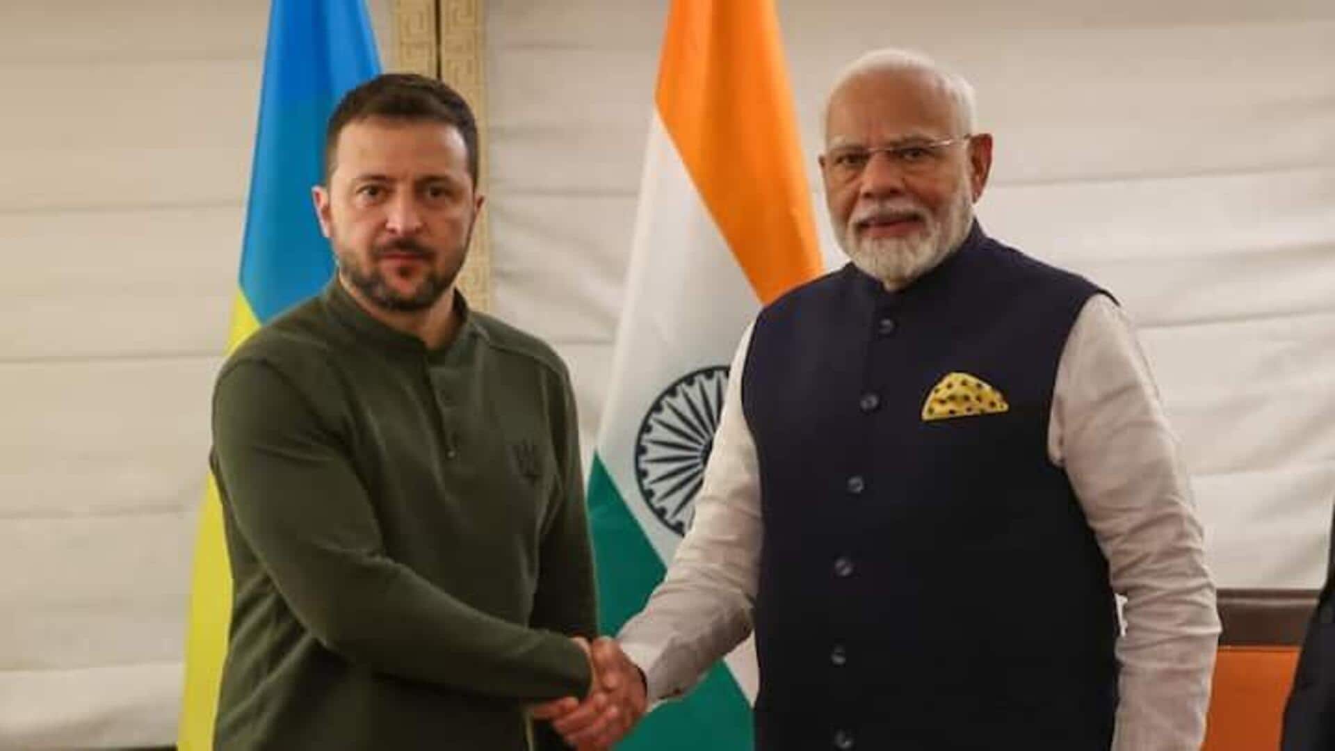 PM Modi talks to Zelenskyy over phone 