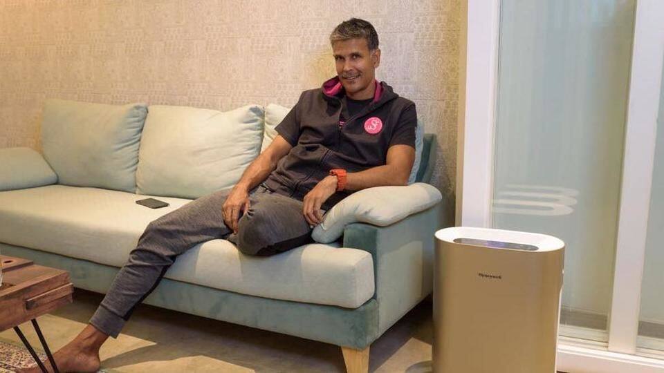 Milind Soman always remains in the news Milind Soman always remains in the news