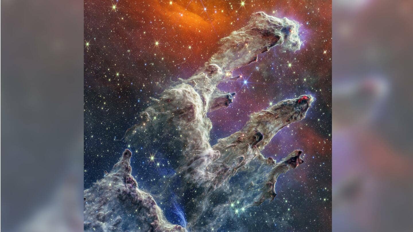 James Webb's image reveals never-seen-before details of Pillars of Creation