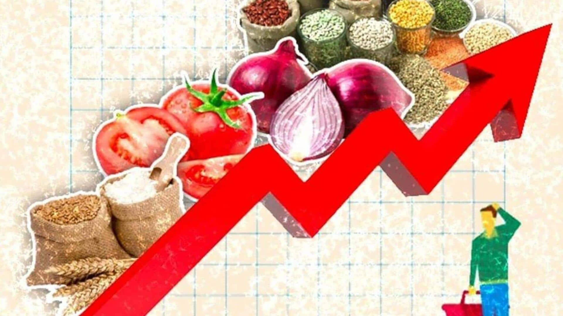 India's retail inflation rises sharply to 5.49%, surpasses RBI's target