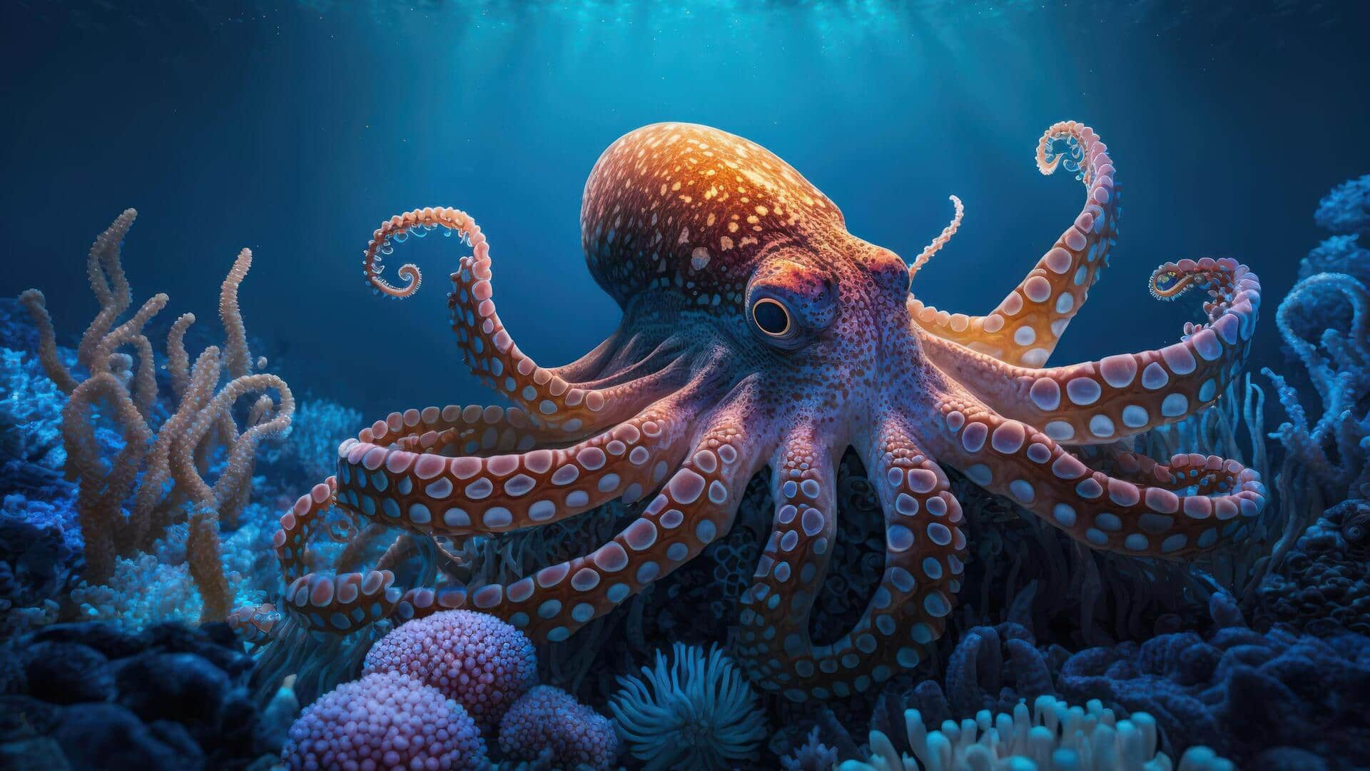 Octopus's color-changing ability consumes energy equivalent to your 25-minute jog