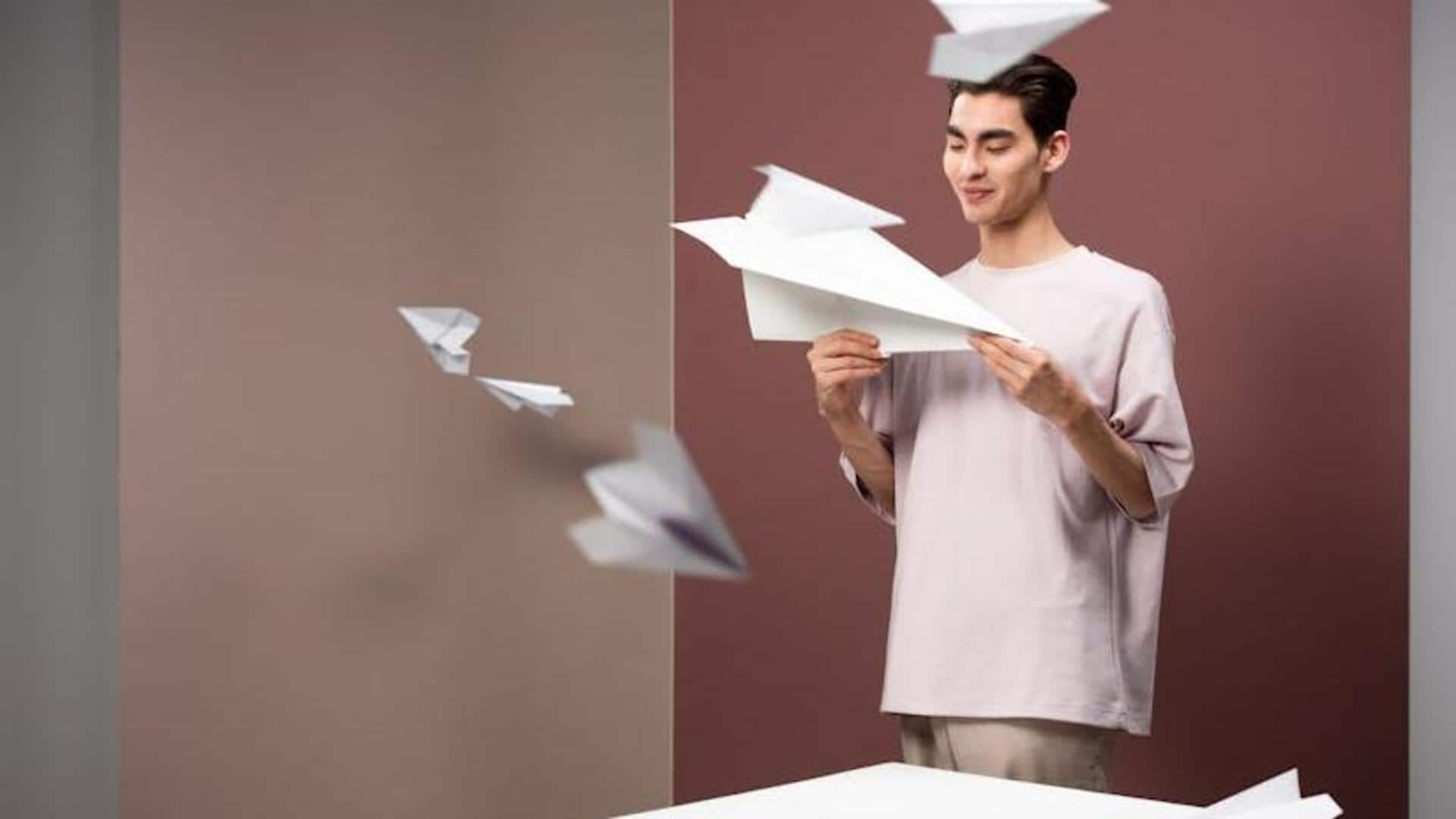 Fold, focus, fly: How making paper airplanes can benefit you