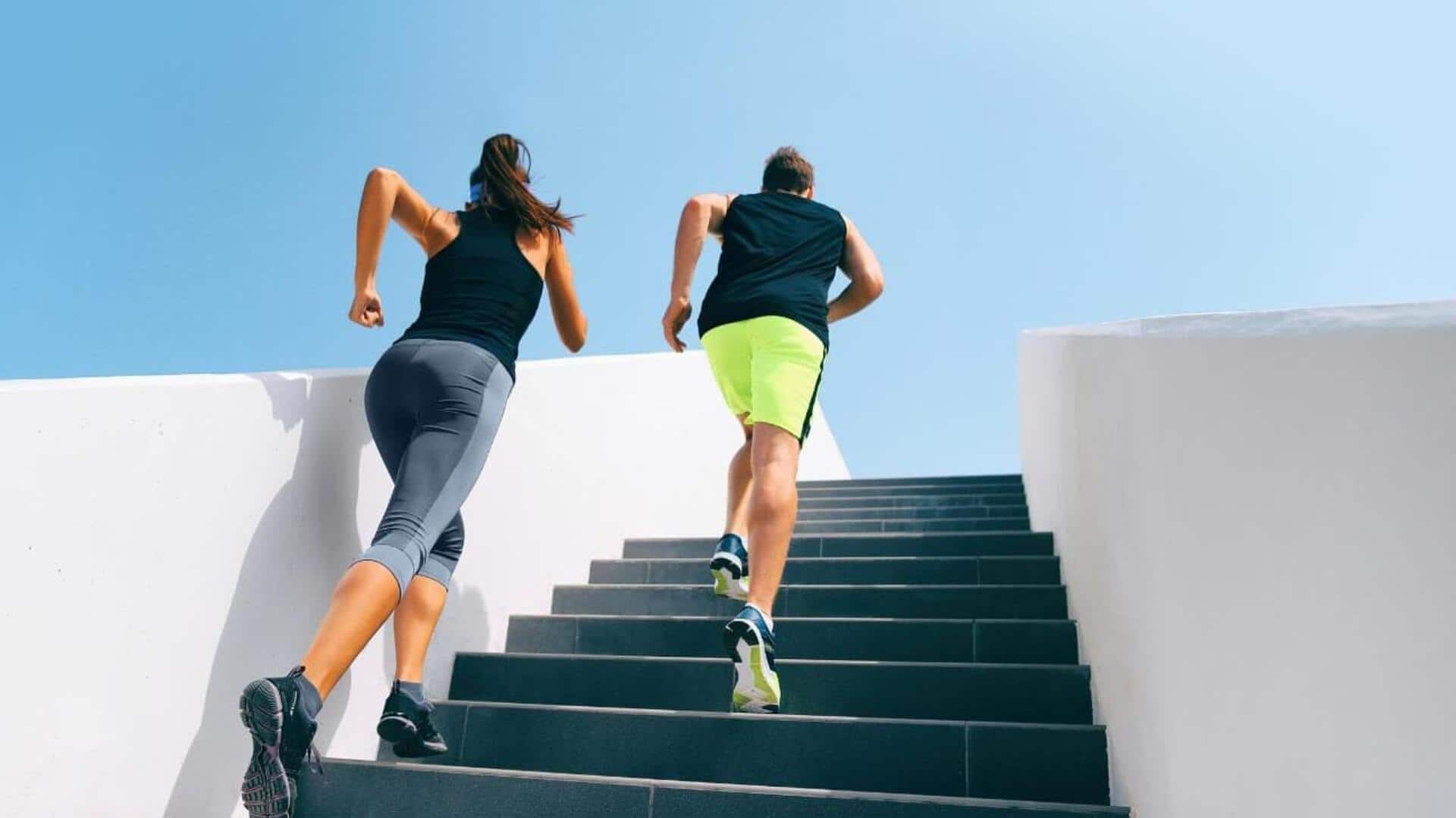 Stairs or outdoor skipping: Which is better for stamina?
