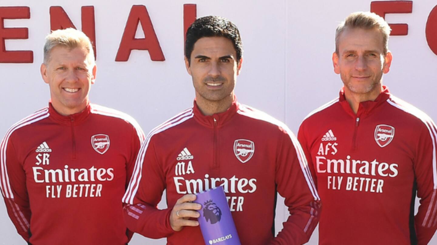 Arteta has been named Premier League Manager of the Month Arteta has been named Premier League Manager of the Month