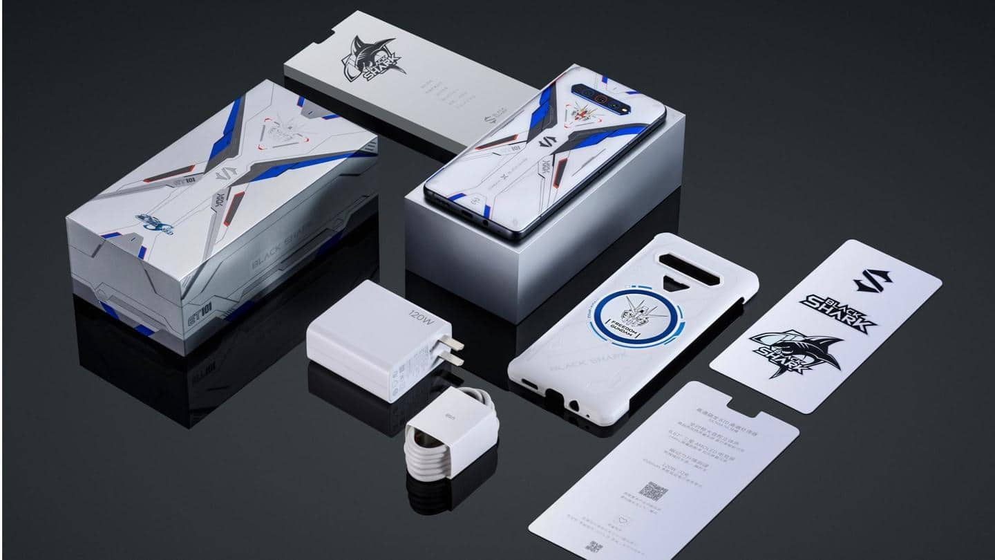 Black Shark 4S also comes in a Gundam limited edition Black Shark 4S also comes in a Gundam limited edition