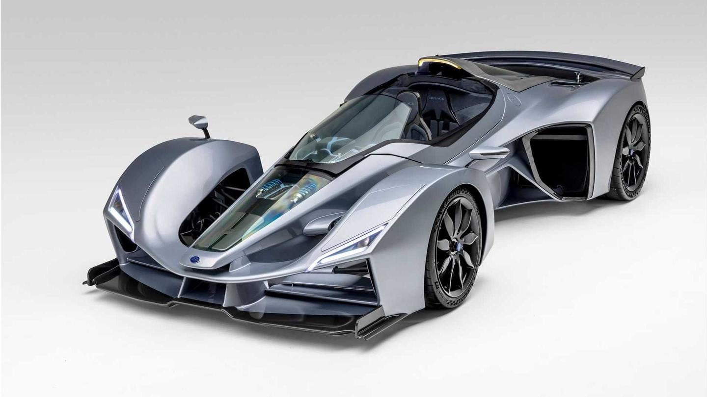 F1-inspired Delage D12 hybrid hypercar unveiled with open canopy options