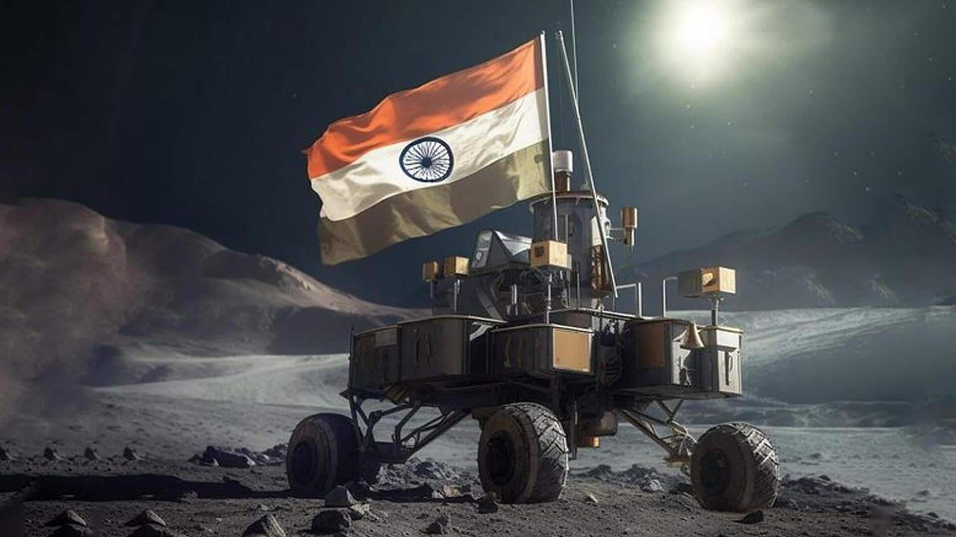 ISRO's new video shows Pragyan rover maneuvering on Moon