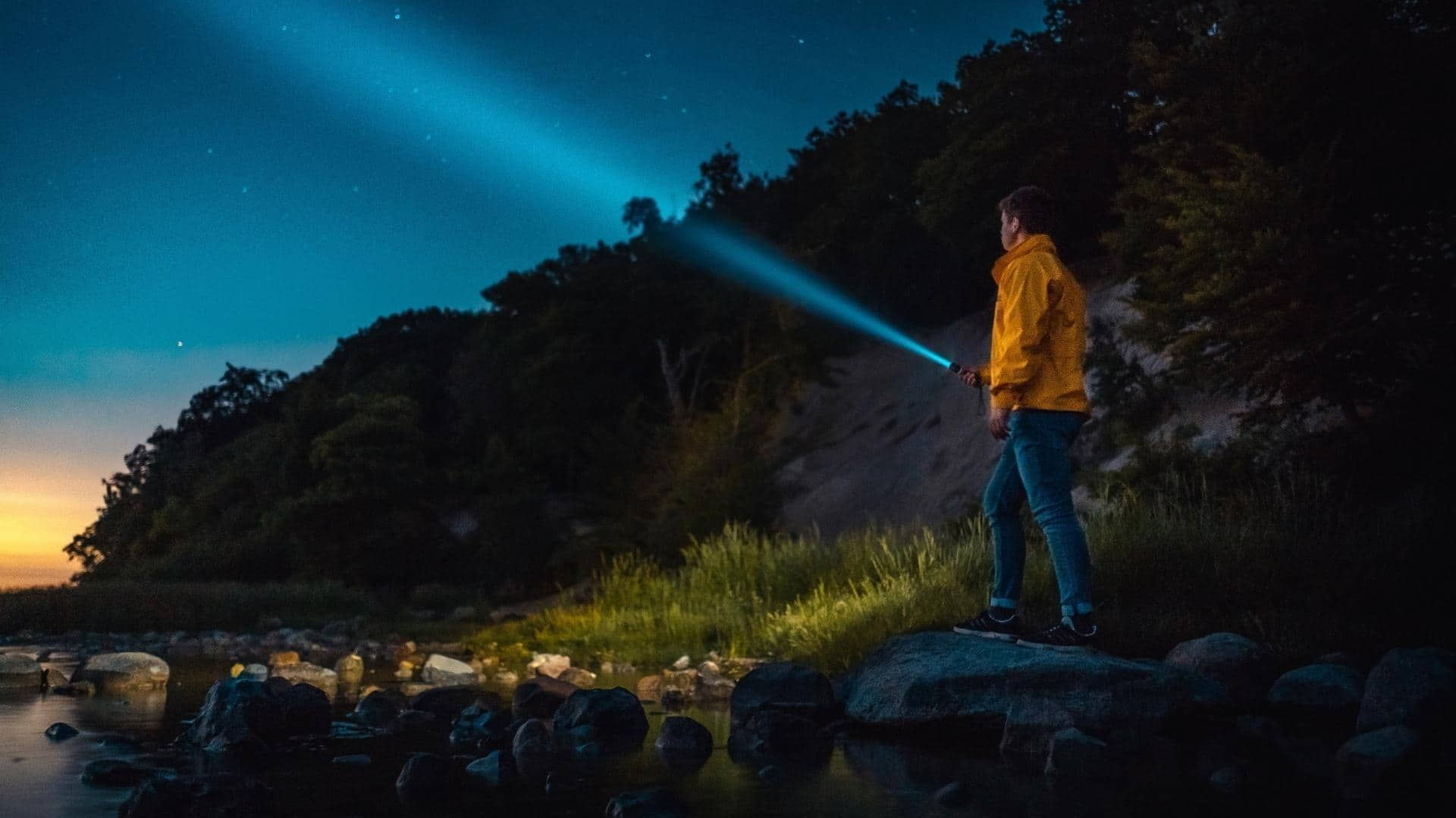 Flashlight night hikes: Illuminating nature's nocturnes