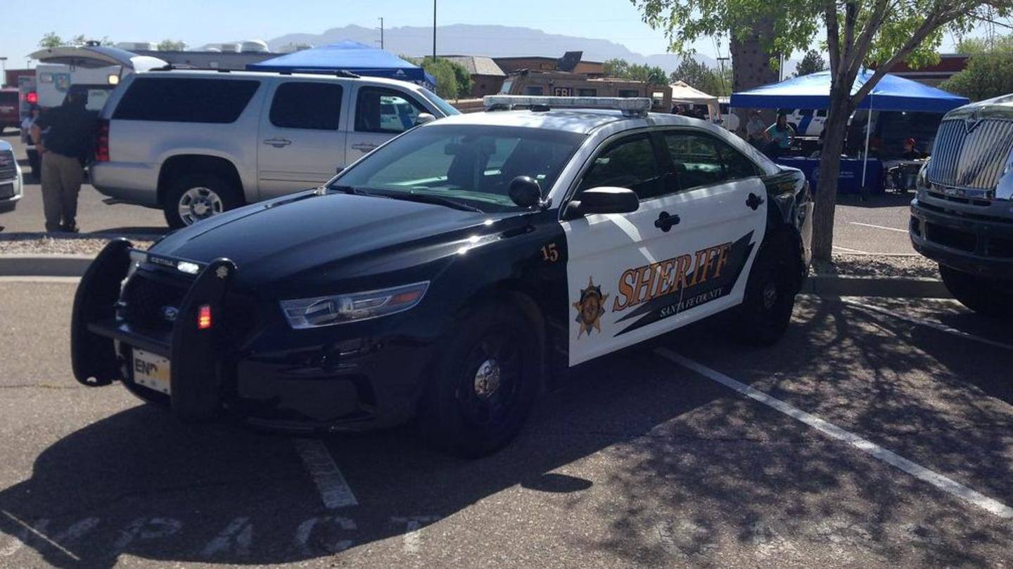 Baldwin was seen in tears outside the local sheriff's office Baldwin was seen in tears outside the local sheriff's office