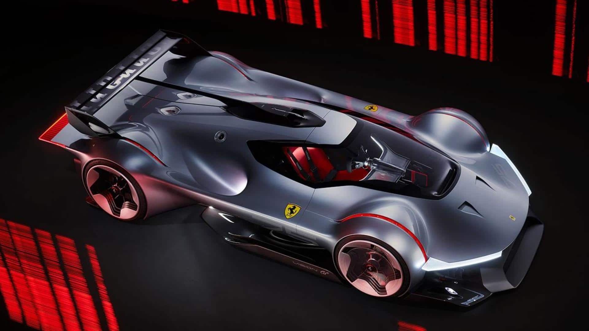 Ferrari Vision Gran Turismo concept, with 1,350hp powertrain, breaks cover
