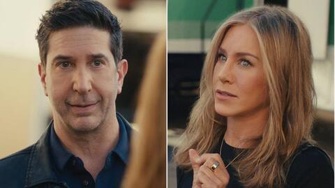 Jennifer Aniston fails to recognize David Schwimmer in hilarious ad