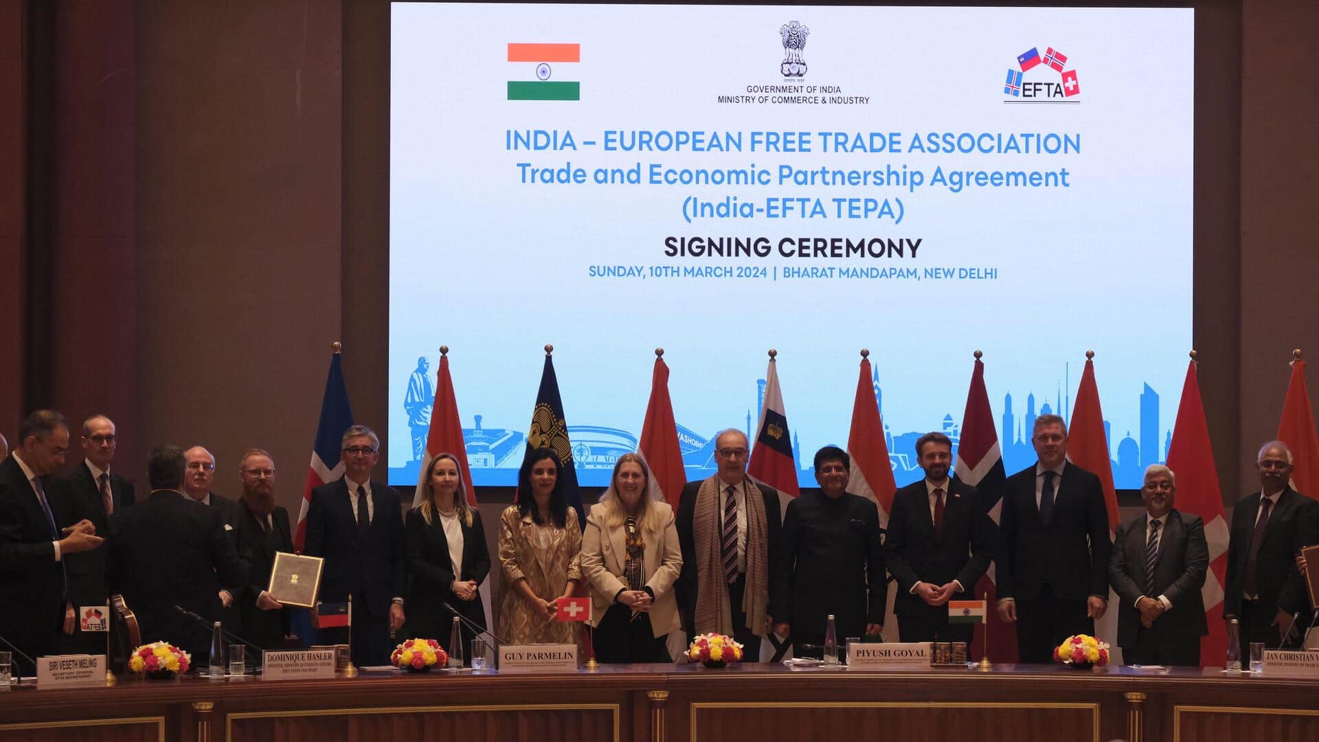 'Watershed moment': PM Modi hails India, EFTA trade agreement