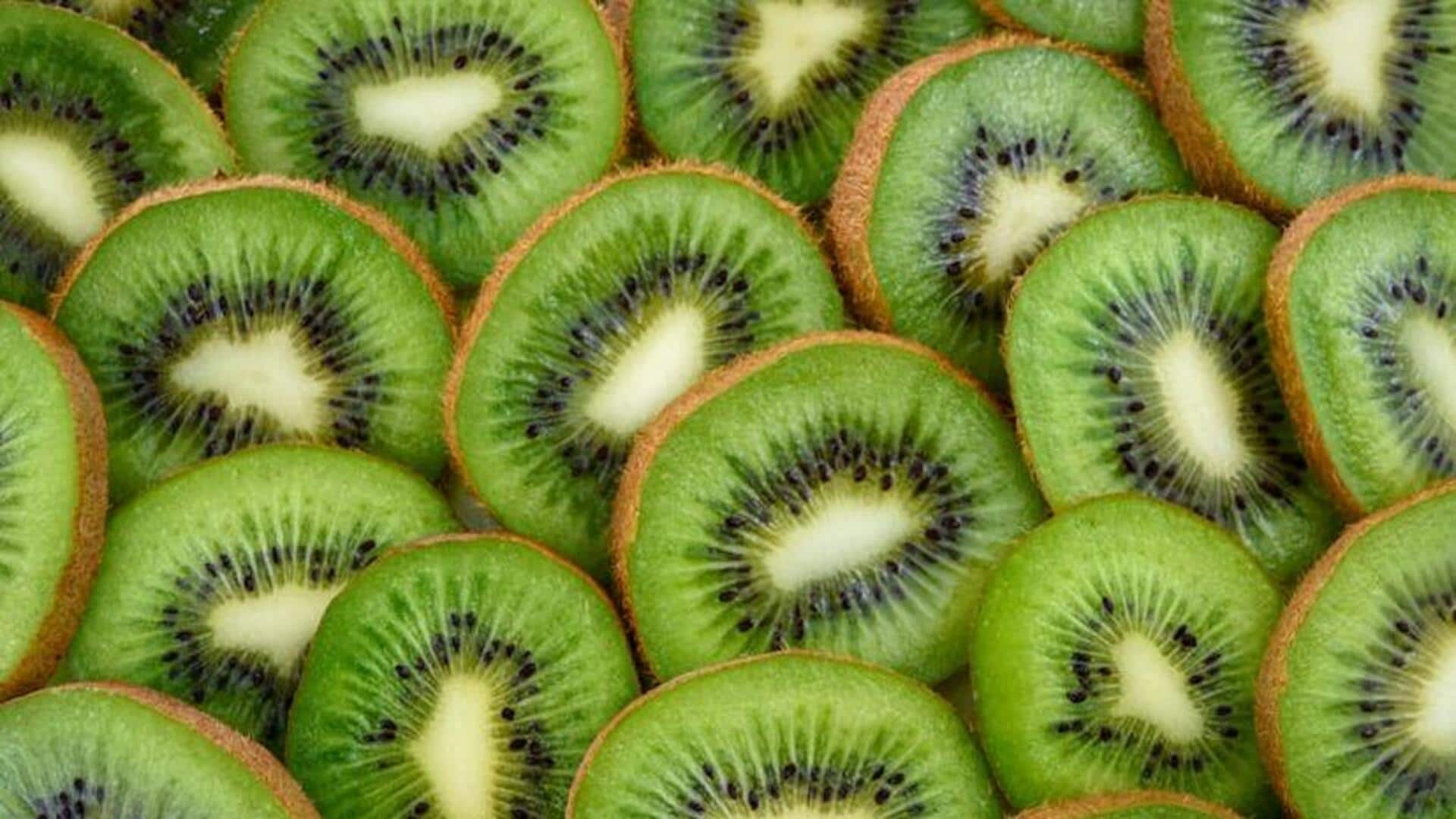 Vegan skin brightening wonders using kiwi fruit