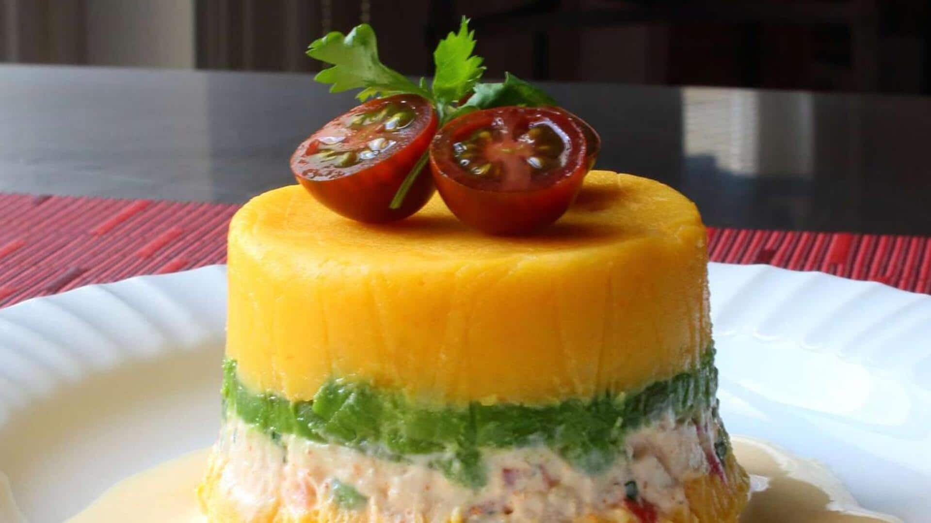 Vegan Peruvian causa: A layering guide