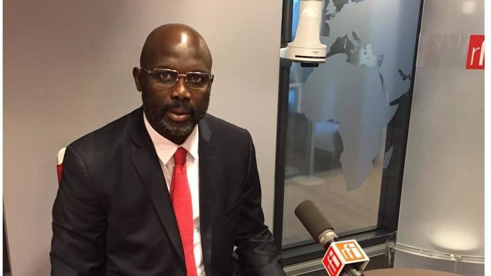 Former footballer George Weah wins Liberia's presidential election
