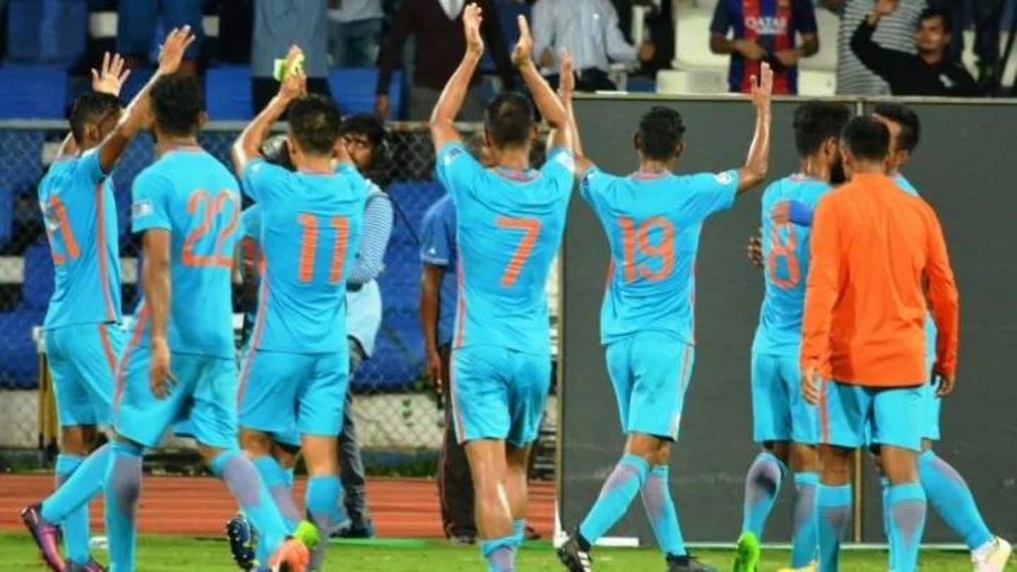 FIFA rankings: Indian football team is at 99th spot
