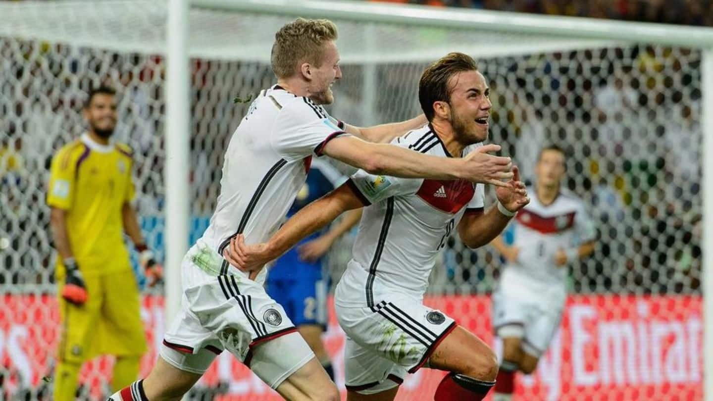 Gotze left out of Germany's 27 member squad