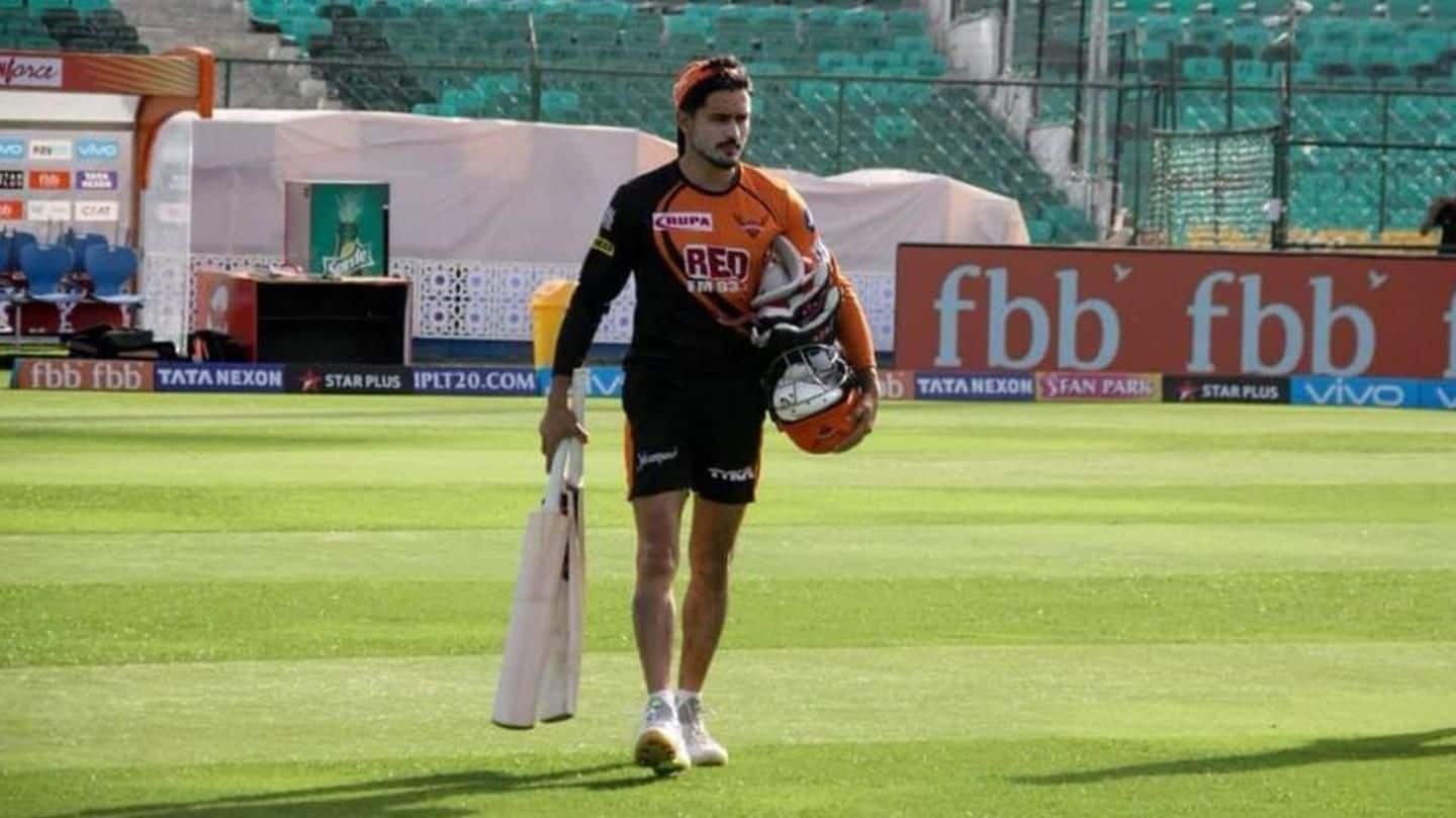 Sunrisers Hyderabad's Manish Pandey Sunrisers Hyderabad's Manish Pandey
