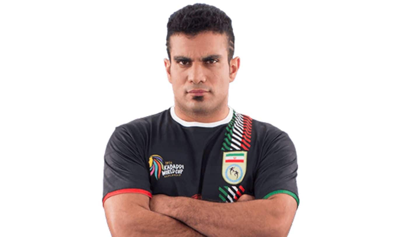 Abozar Mohajermighani to Telugu Titans Abozar Mohajermighani to Telugu Titans