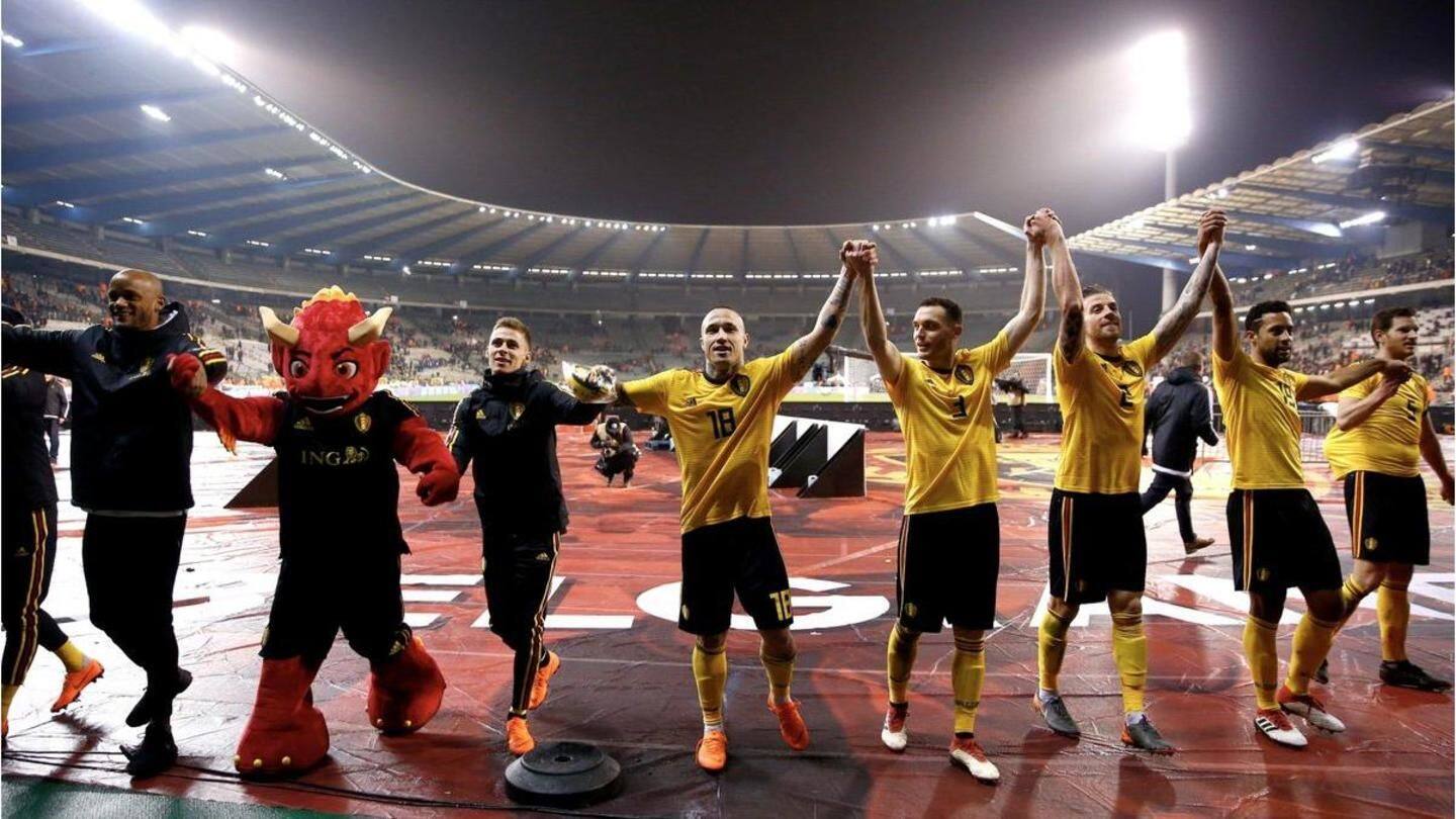 Belgium beat Saudi Arabia 4-0 Belgium beat Saudi Arabia 4-0