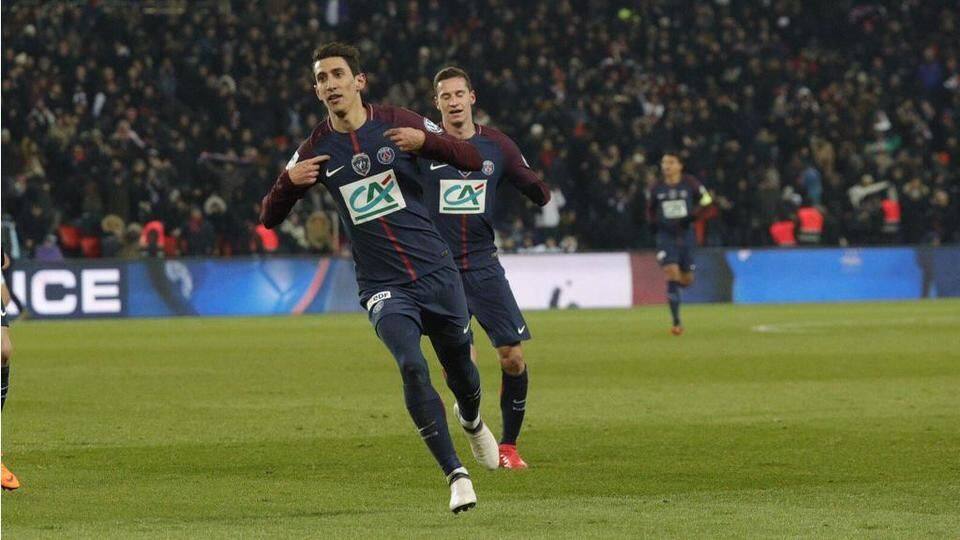 Di Maria brace takes PSG to French Cup semi-finals