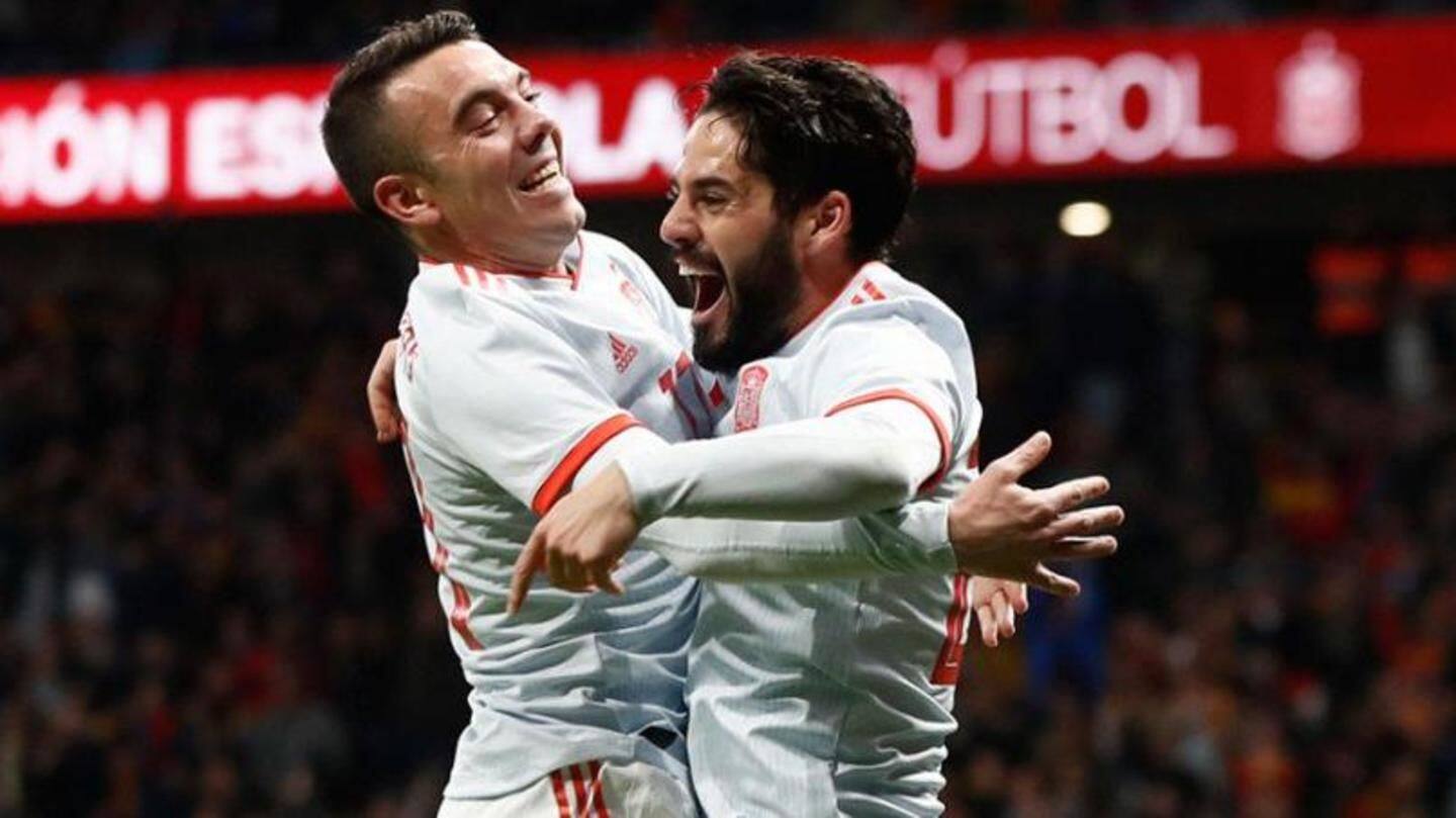 Spain maul Argentina 6-1 Spain maul Argentina 6-1