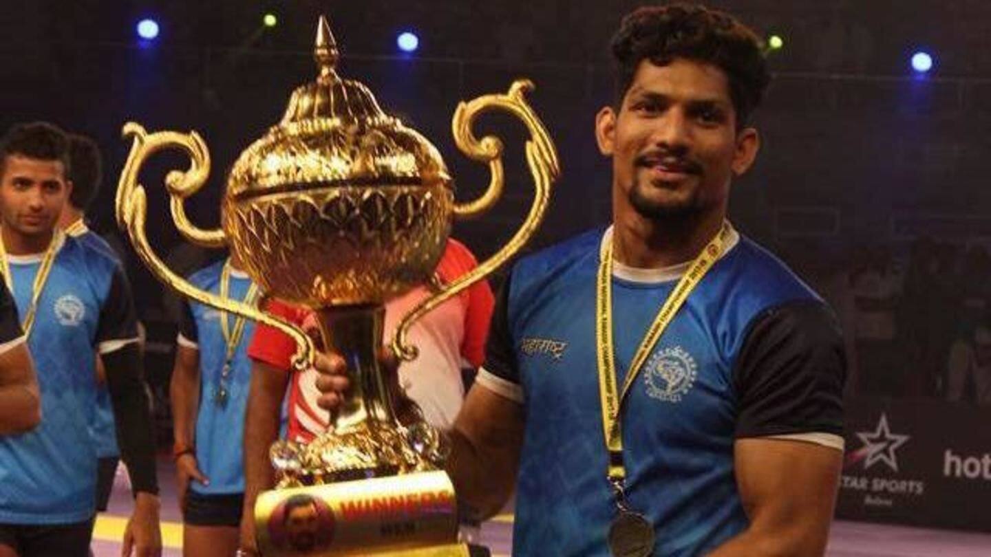 Rishank Devadiga to UP Yoddha Rishank Devadiga to UP Yoddha
