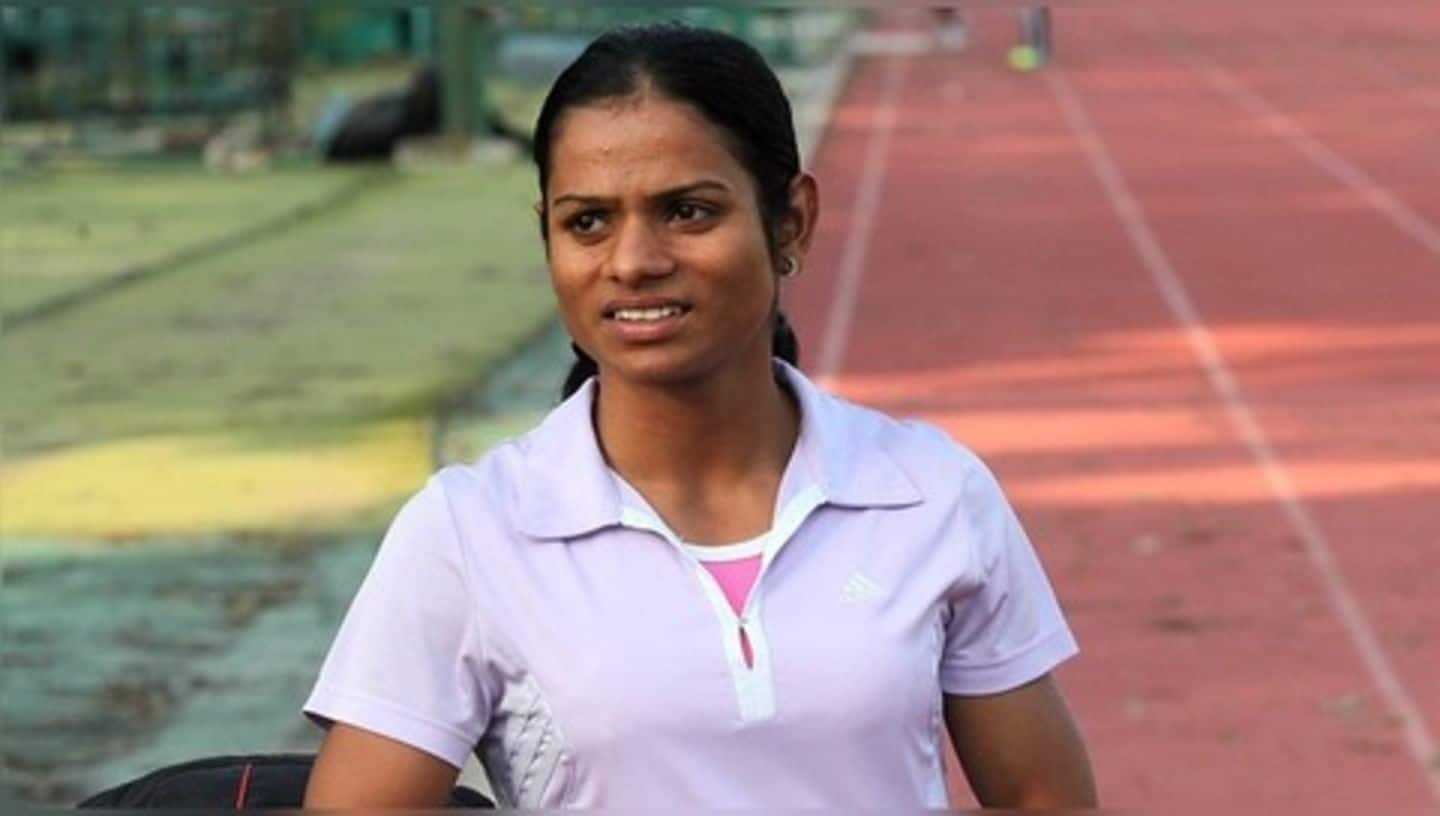 Dutee Chand sets national record in women's 100m