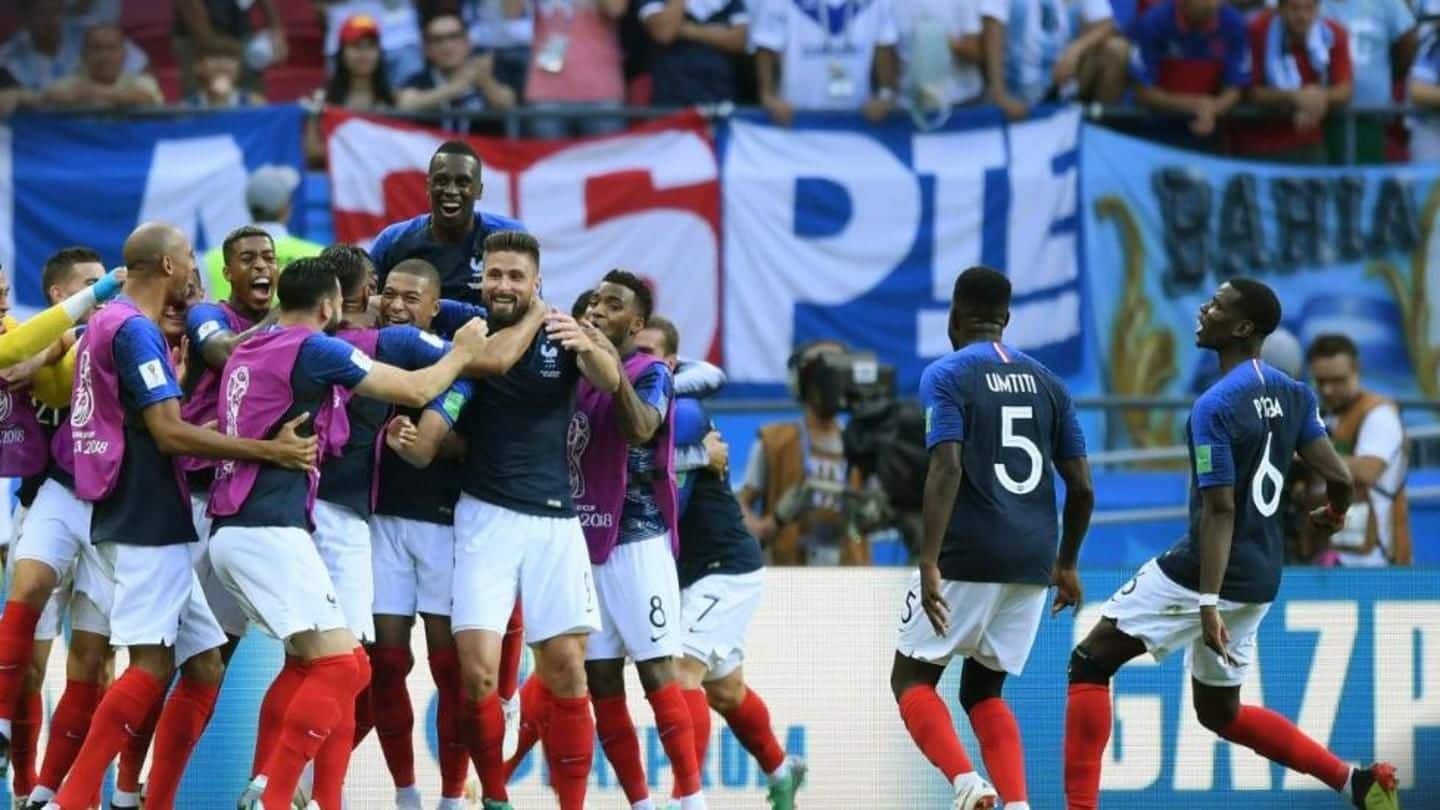 France prevail in a 7-goal thriller against Argentina