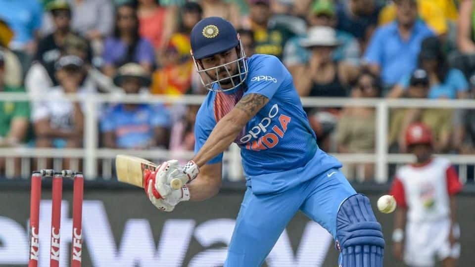 Pandey and Karthik secure India's victory Pandey and Karthik secure India's victory