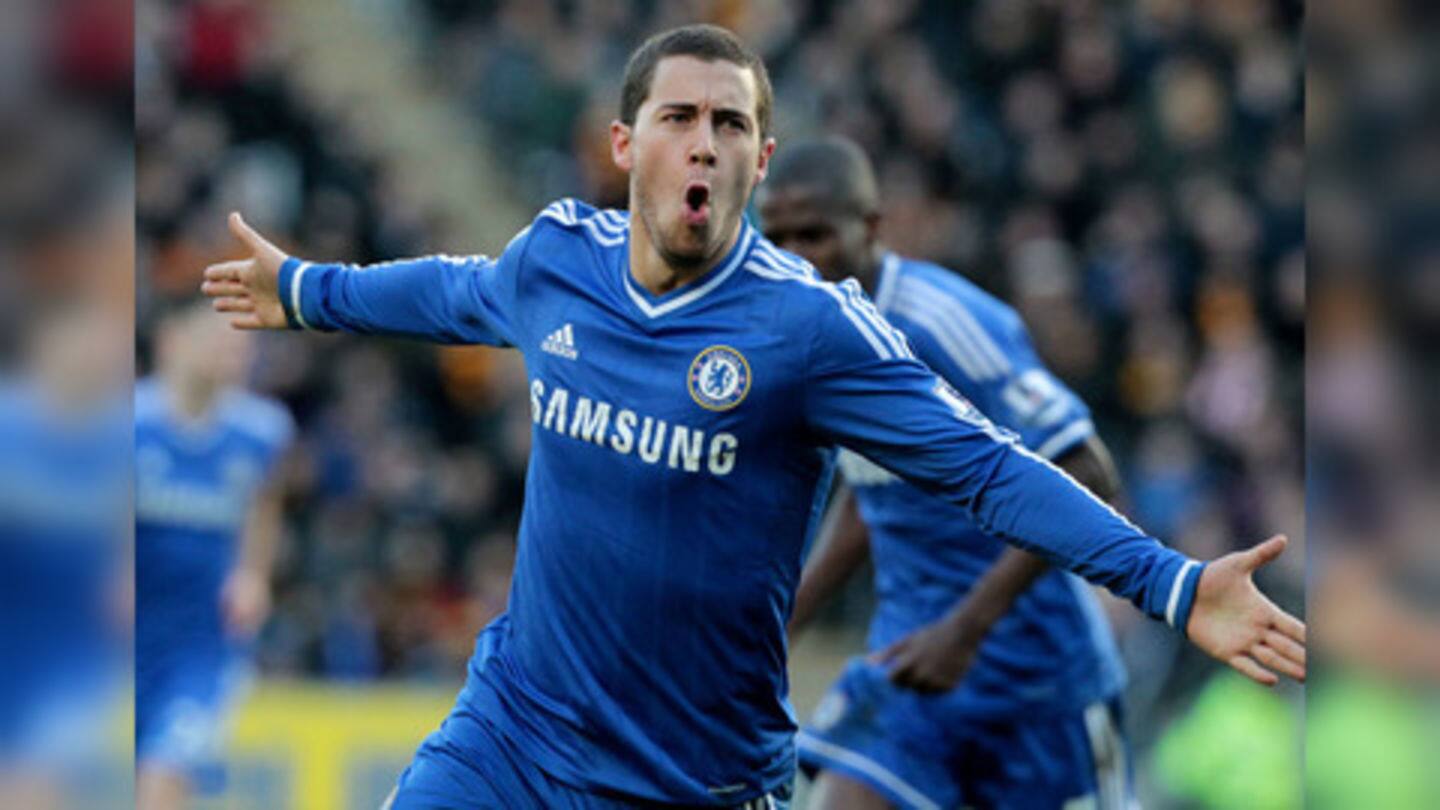 Manchester City line-up Hazard bid Manchester City line-up Hazard bid