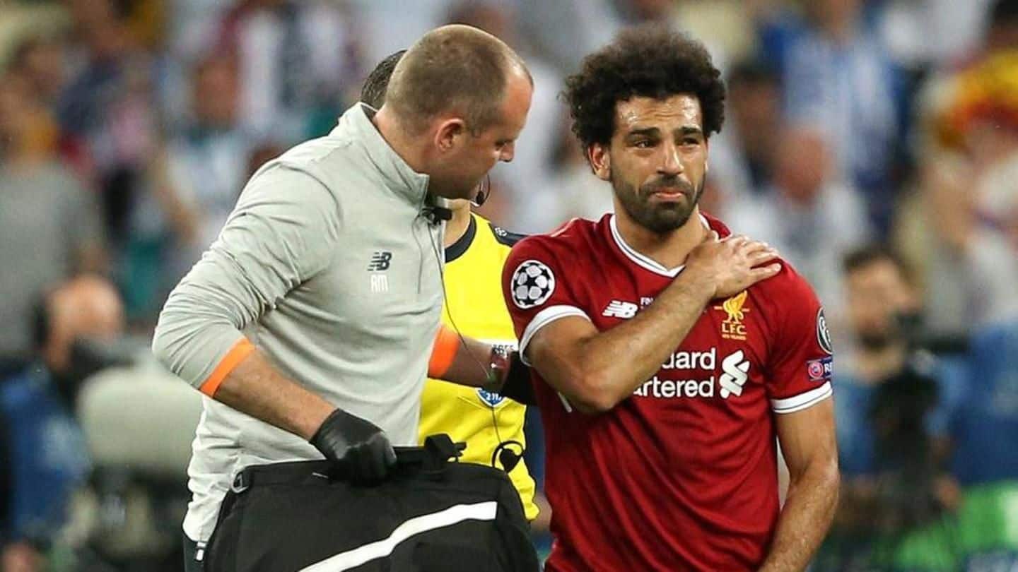 Shoulder injury could stop Salah from playing World Cup