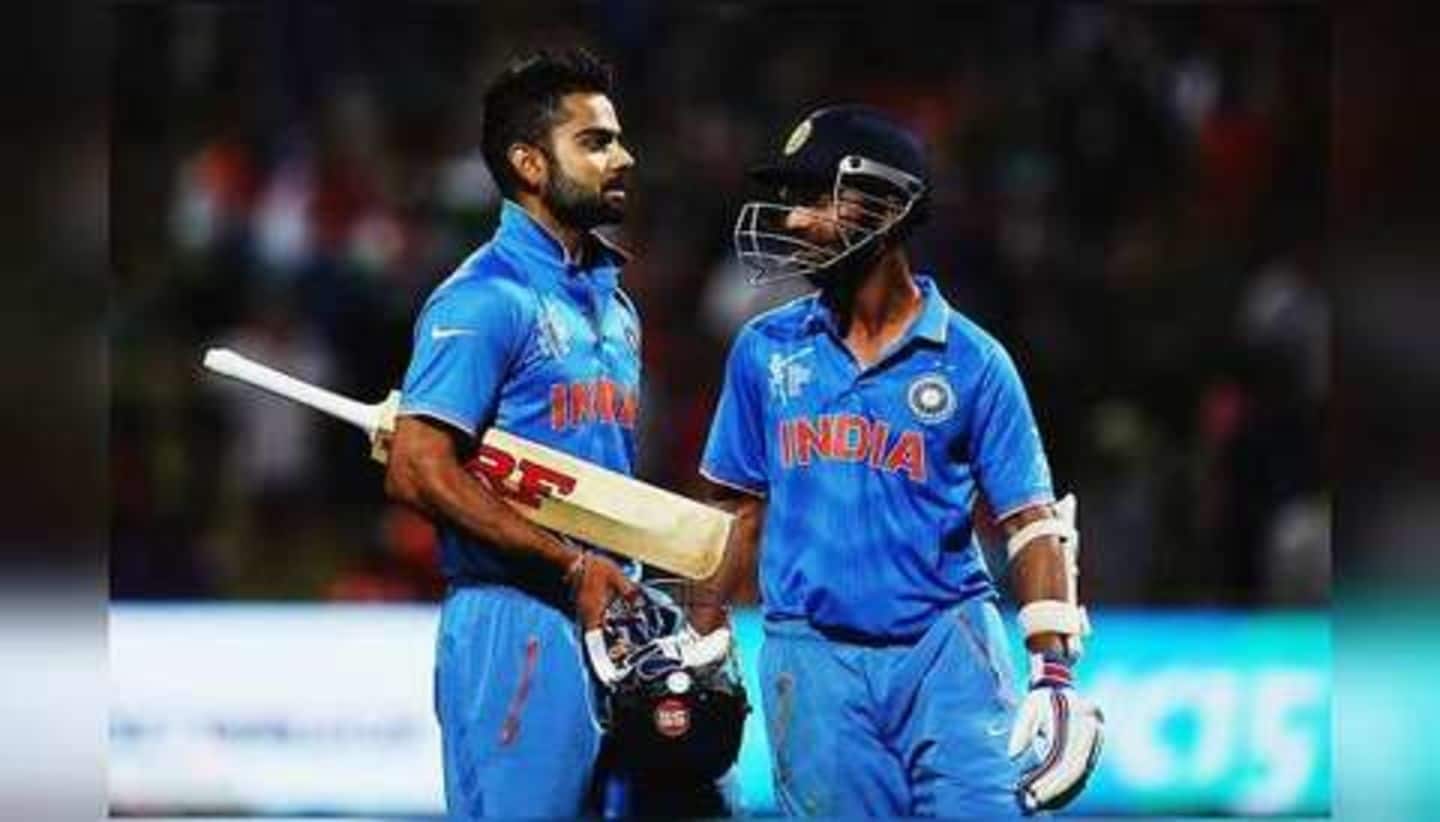 Rahane to captain India in Kohli's absence, IPL performers rewarded