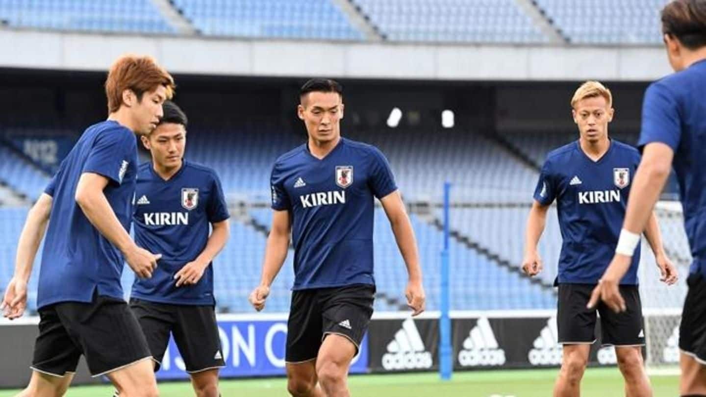 Japan name a 23-man squad for FIFA World Cup