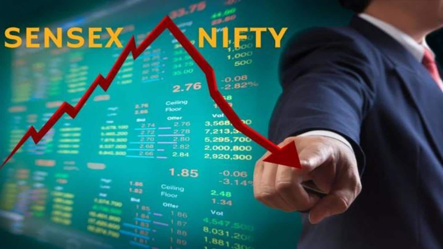 Sensex closes at 55,769.23 points, Nifty settles below 16,600 points