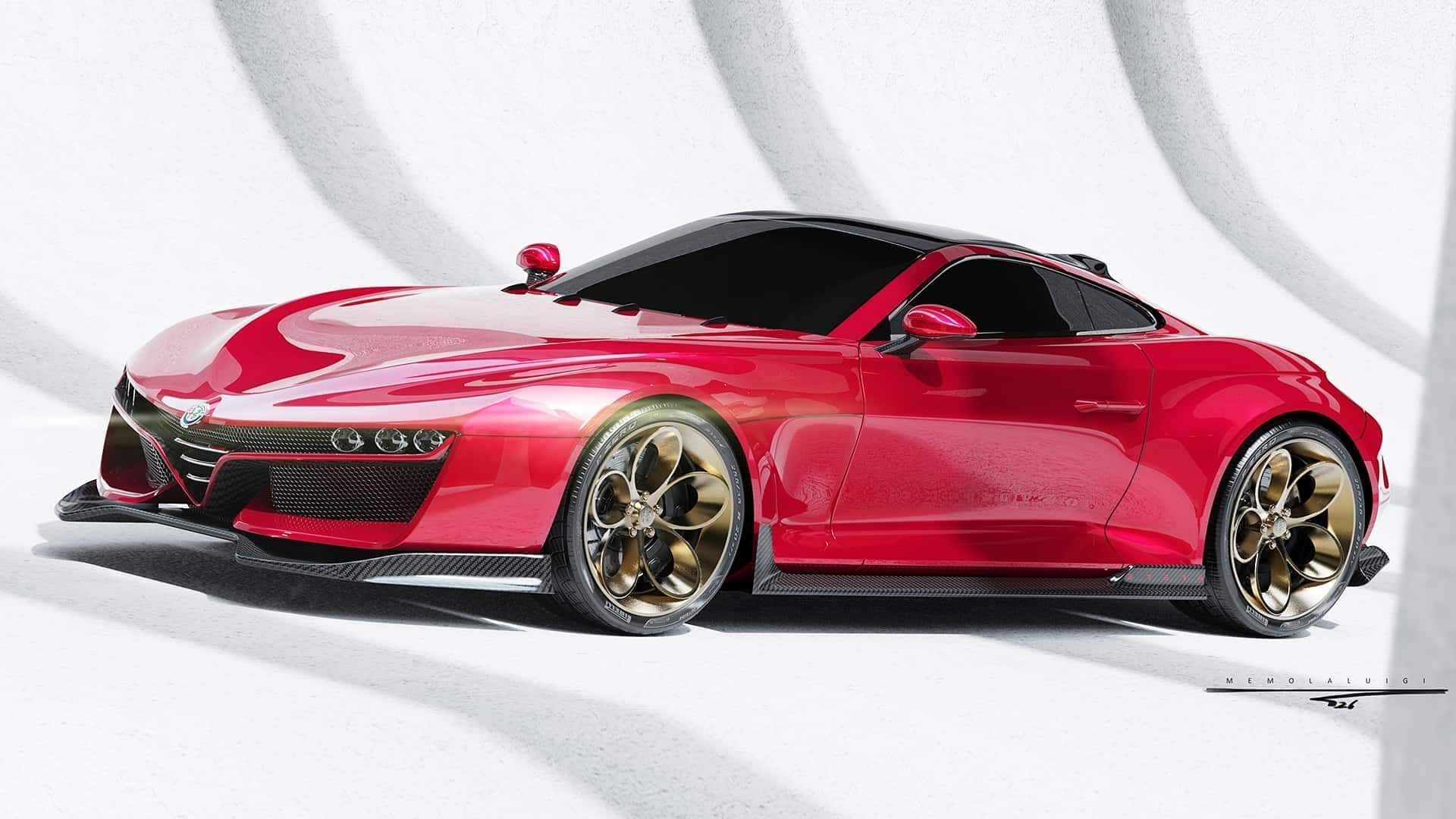 Alfa Romeo's latest concept reimagines a coupe from 2005