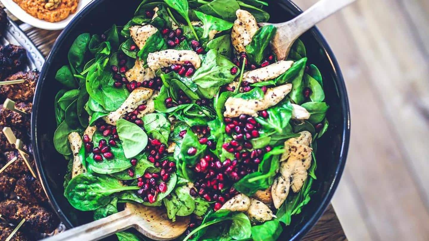 Leafy greens are packed with iron and fiber Leafy greens are packed with iron and fiber