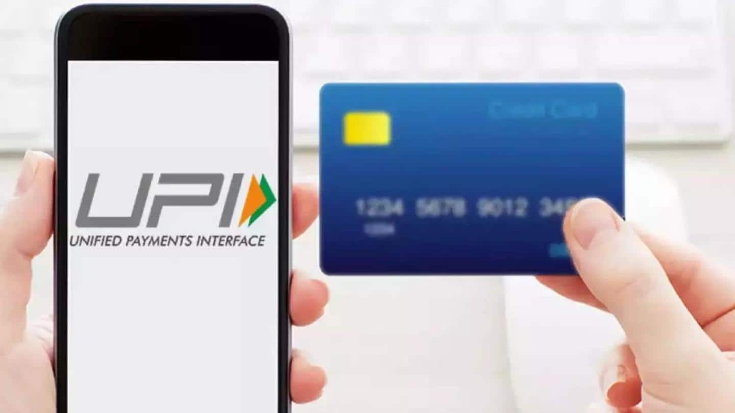 RBI allows linking of credit cards with UPI: Details here | NewsBytes