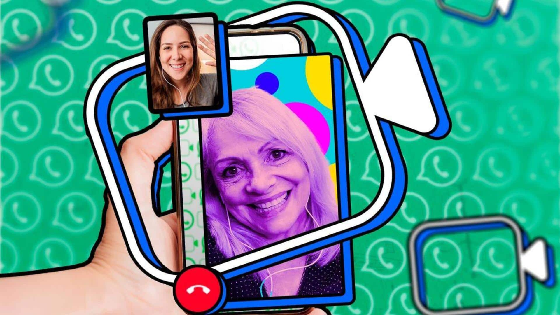 How to switch between WhatsApp voice and video calls