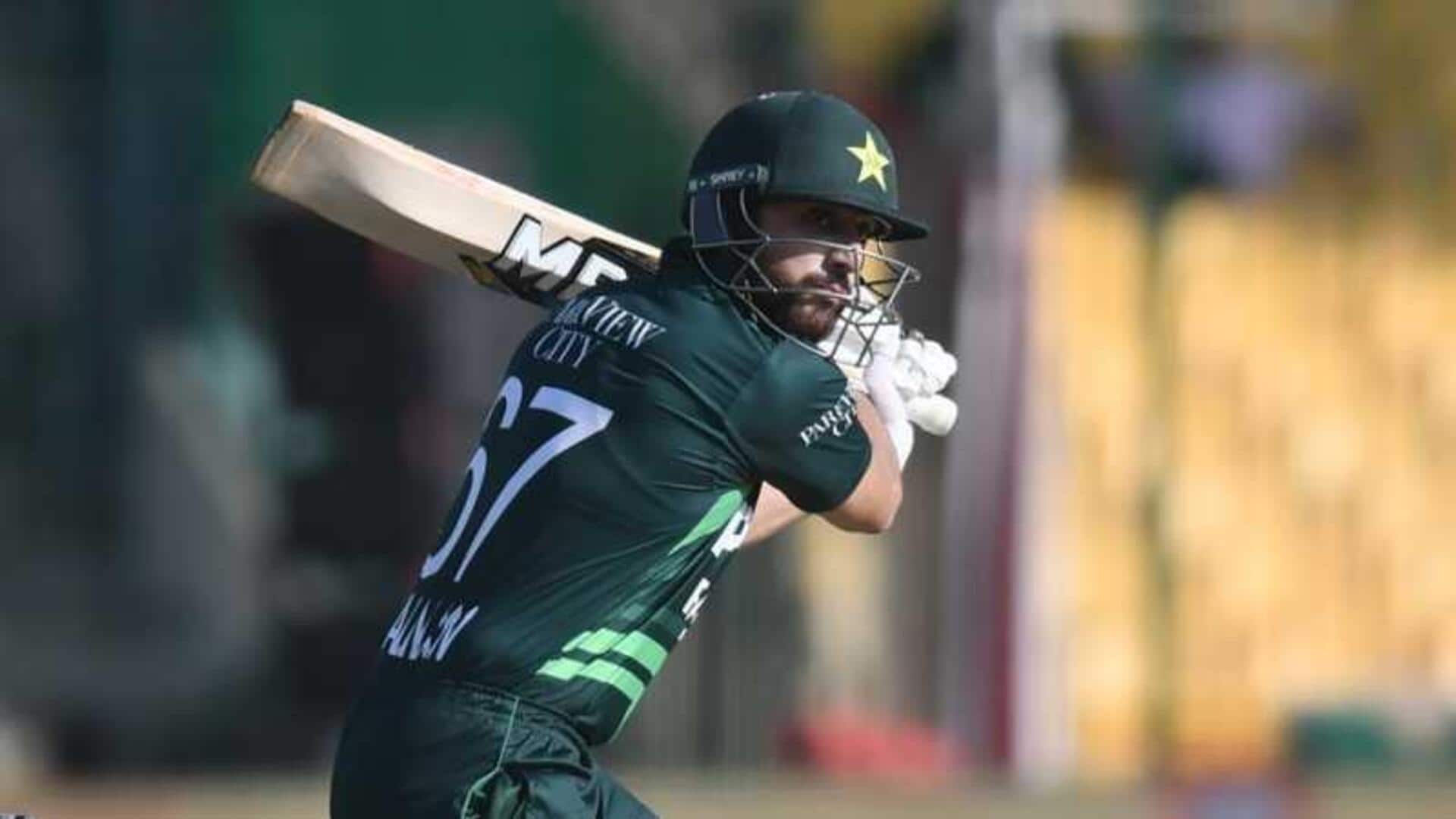 Salman Agha slams third 50-plus score against SA (ODIs): Stats