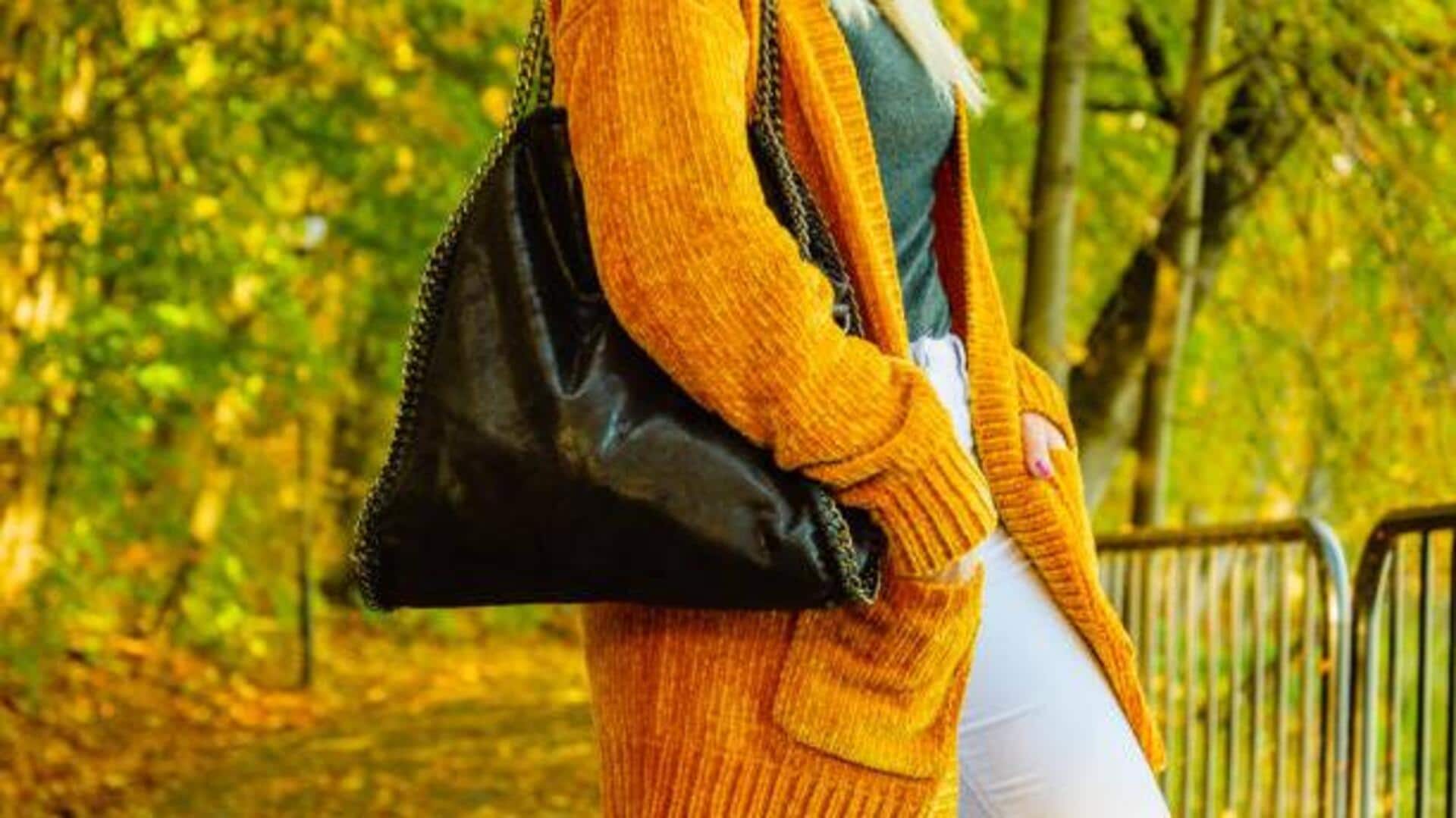 How to style longline sleeveless sweaters 