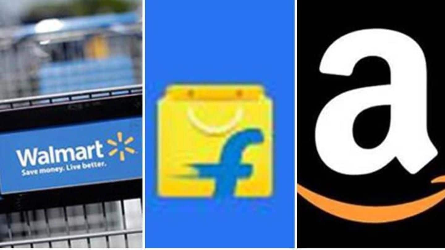 The love triangle of Amazon, Flipkart, and Walmart